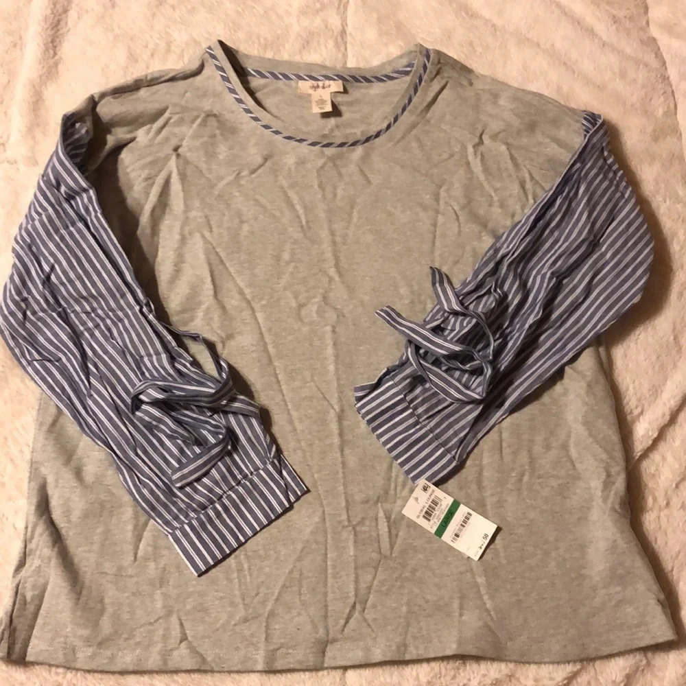 Style & co long sleeve shirt